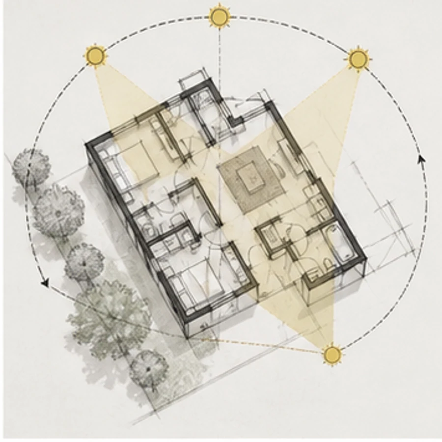 See distinct directions without losing the original space